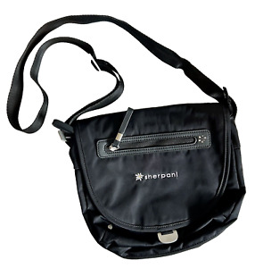 Sherpani Crossbody Bag Purse Nylon Black  Anti-Theft Zip Closure Travel
