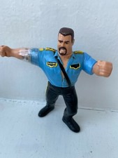 RARE WWE THE BIG BOSS MAN HASBRO WRESTLING ACTION FIGURE WWF SERIES 3 1991
