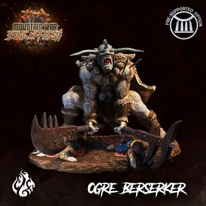 6K Resin Crippled God Foundry Ogre Berserker Model for D&D, Role-Play - Picture 1 of 1