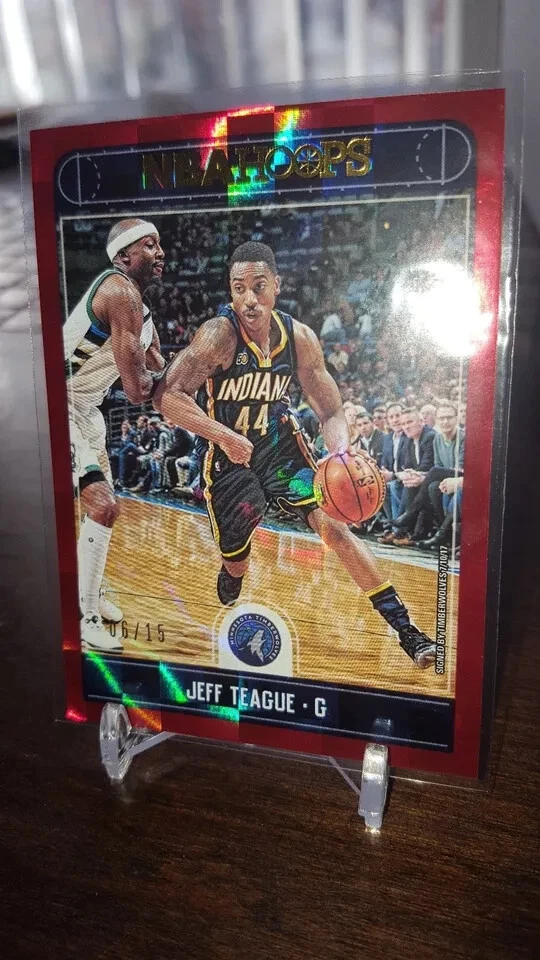 2017-18 NBA Hoops Basketball U PICK CARDS - Red Checkerboard Prizm /15 - Image 1 of 1