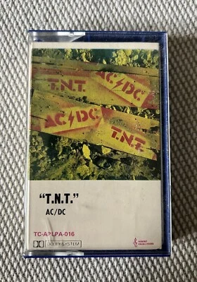 AC/DC T.N.T. 1st Australian Rare Release 1975 Cassette - Image 1 of 2