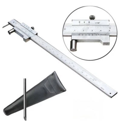 0-200mm Parallel Gauge Marking Ruler Line Scriber Woodworking Vernier Caliper AO