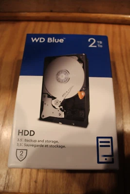Western Digital WD Blue 3 TB HDD 3.5" Backup and Storage WDBH2D0020HNC-NRSN NEW - Image 1 of 2