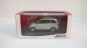 1:43 EBBRO TOYOTA AVANZA G BEIGE DIECAST CARS DEALER BOX - Picture 1 of 6
