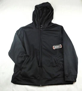 BCG schwarze leichte Herrenjacke mit Reißverschluss vorne und Kapuze Gr. Med Neu mit Etikett!! - Bild 1 von 8