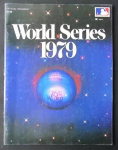 1979 Programa de la Serie Mundial Piratas de Pittsburgh vs. Orioles de Baltimore - Imagen 1 de 1