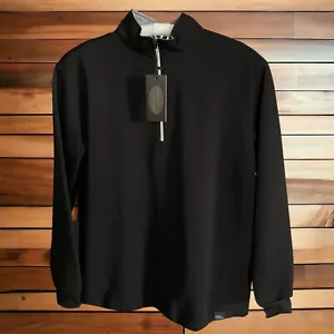 CASINO Men Black  Pullover Fleece Jumper Sweater  Sz/L - Picture 1 of 9