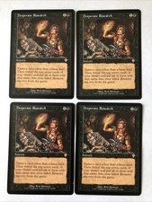 Desperate Research X4 Invasion Ex Condition See Pics Front Back