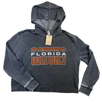 Sudadera con Capucha Florida Gators Para Mujer XL Calce Relajado Alternativo Gris Pullover NCAA Foto 1 de 4