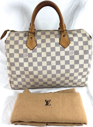 LOUIS VUITTON（LV） LOUIS VUITTON Damier Azur 30 Tela Veloce Made in USA N41533
