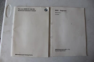 1999 BMW R1100R TECHNICAL FEATURES / ABS TEST PLAN BOOKLET - Bild 1 von 3