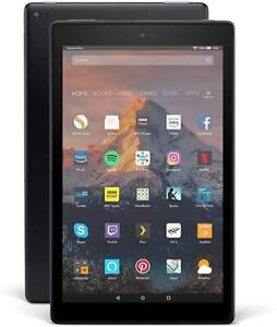Amazon Fire HD 10 Tablet with Alexa 1080p Full HD 32GB WI-FI Black (UK Stock)