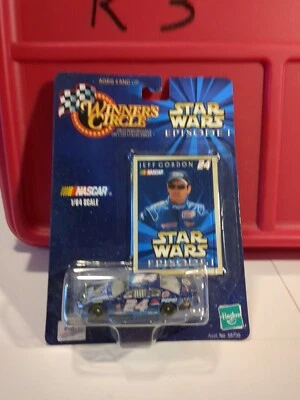 1999 Winner's Circle 1:64 Джефф Гордон Star Wars E1 NASCAR Monte Carlo Tide 97 - Изображение 1 из 4
