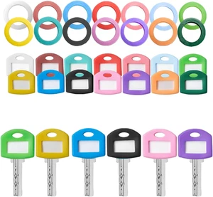 20 Stück Schlüsselkappen Eckig, Key Caps, Schlüssel Markierung, Für Die Einfache - Bild 1 von 12