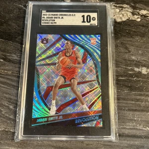 2022-23 Chronicles Draft Picks SGC 10 Gem Mint Jabari Smith Jr. Cosmic /99 - Bild 1 von 2