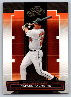 2005 Playoff Absolute Memorabilia #23 Rafael Palmeiro Baltimore Orioles - Image 1 of 2