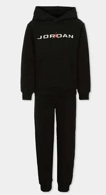 Tuta Bambino Jordan Baseline - Nero - Immagine 1 di 3