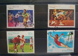 J033 Australia 1991 'Sports', Set of Four Fine Used - Picture 1 of 1