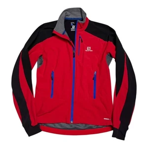 SALOMON Waterproof Running Activewear Outdoor Workout Jacket Womens Small  - Picture 1 of 6
