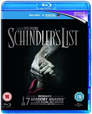 Schindler's List (Blu-ray + UV Copy) [1993] - DVD  E0VG The Cheap Fast Free Post - Image 1 of 2