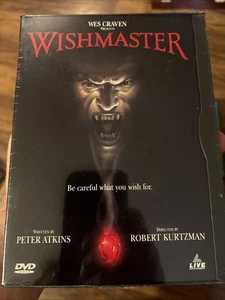 Wishmaster (DVD, 1998, Anamorphic Widescreen and Full Frame Versions) Brand New - Picture 1 of 3