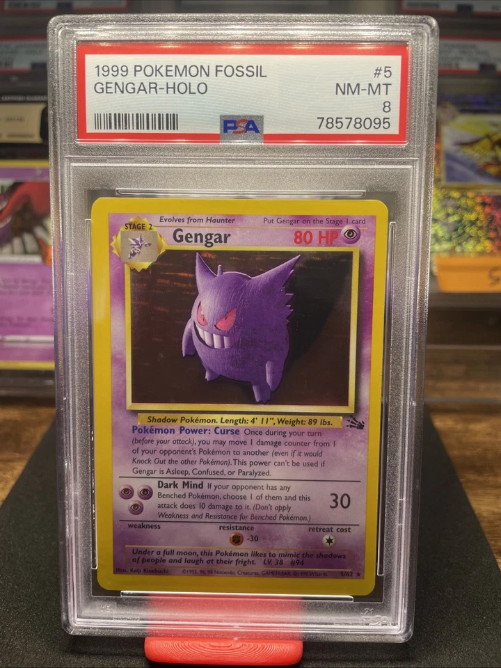 1999 Pokemon Fossil Gengar Holo - Image 1 of 1