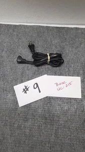 Original Bose Acoustimass Unielec UC-215 2 Zinken 7A 125V Netzkabel - Bild 1 von 3