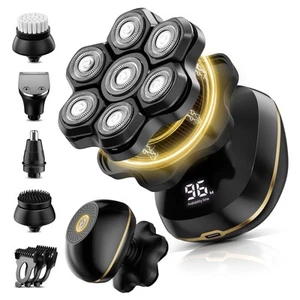 Head Shavers for Bald Men, 7D Electric Razor for Head Wet Dry Shaver, LED Dis... - Picture 1 of 7