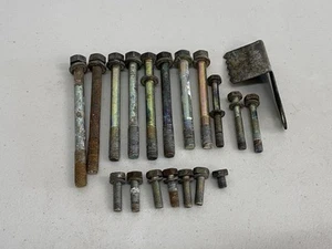 1983-1986 Nissan Datsun 720 Truck OEM Z24 Engine Timing Cover Bolts Hardware - Picture 1 of 3