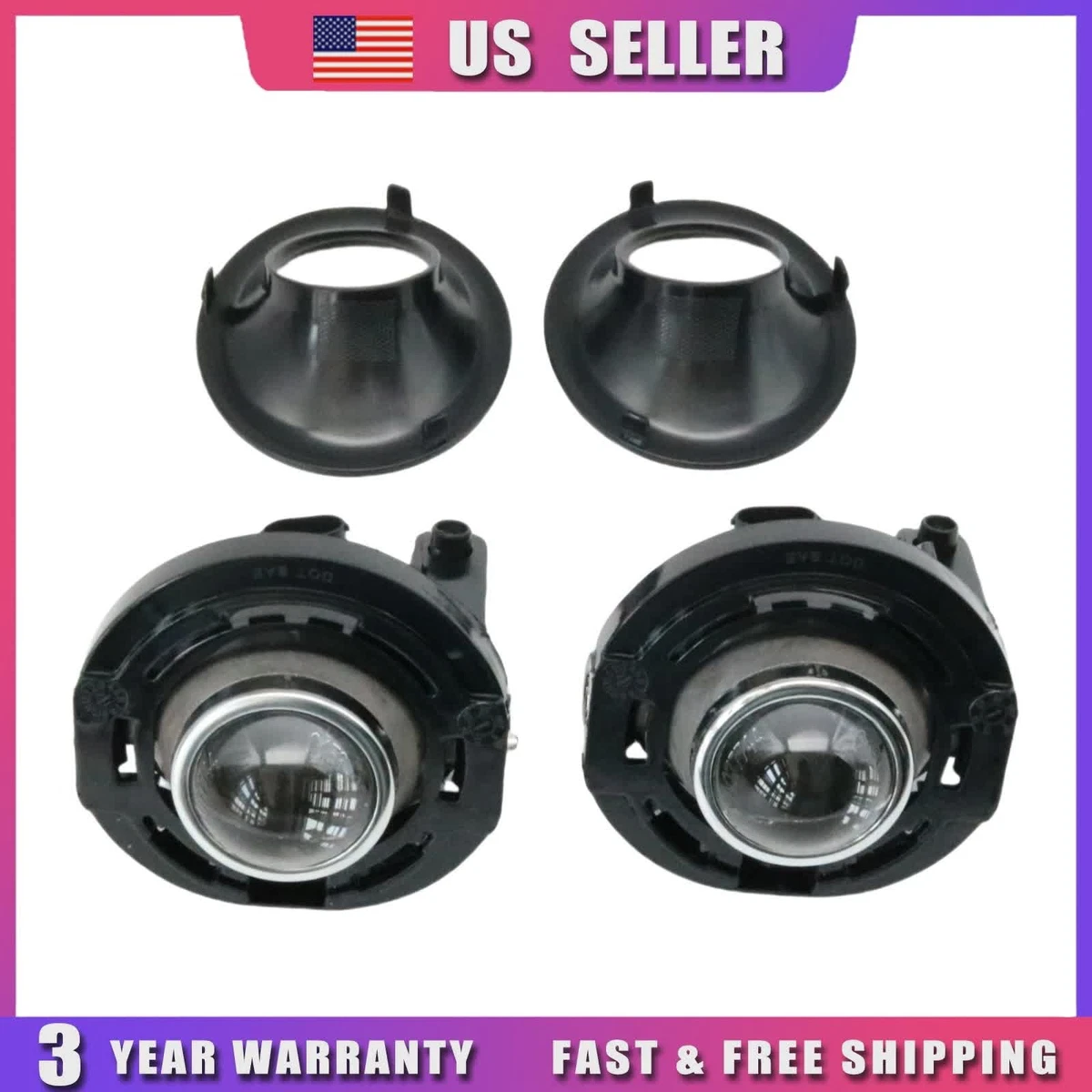 Faros Antiniebla Para Dodge Caravan Challenger Charger Caliber Patriot
