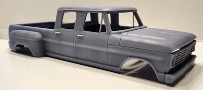 Axial Scx24 Gladiator 1969 Ford F-350 Crew Cab Dually Body 1/24TH SCALE 155mm    - Image 1 of 4