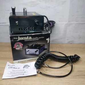 Iwata IS35M Studio Air Brush Compressor Artist Haunt Scare Actor Halloween - Picture 1 of 16