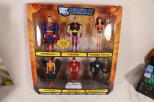 DC UNIVERSE JUSTICE LEAGUE UNLIMITED JL ECLIPSED 6 FIGURE BOX SET ECLIPSO FLASH