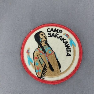 Camp Sakakwea BSA Boy Scout 3" Patch - Picture 1 of 2