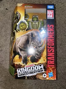 Transformers Generazioni Regno Guerra Cybertron RHINOX Voyager - Foto 1 di 2