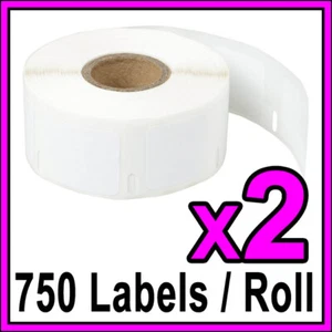 2x Compatible Dymo Seiko 30332 Label 25mm x 25mm S0929120 LabelWriter 450 Turbo - Bild 1 von 5