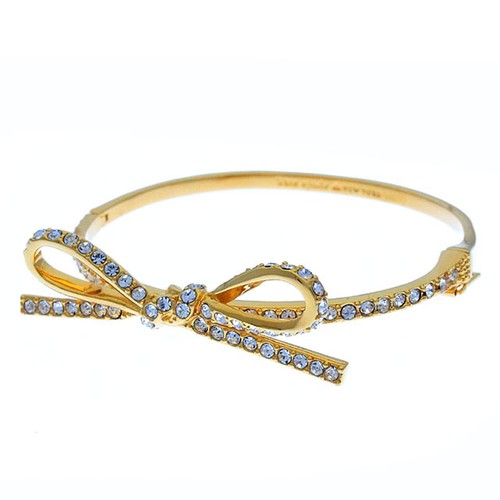 Bracciale Kate Spade Oro Trasparente Donna Autentico Usato