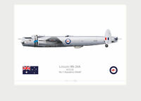 Warhead Illustrated  1 Sqn RAAF Lincoln Mk.30A A73-32 Aircraft Print