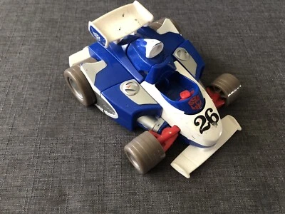 Transformers Go-Bots Speed Bots Mirage Race Car #26 Playskool 2002 Foto 1 de 4