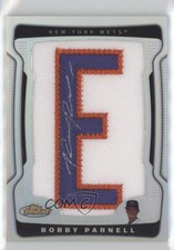 2009 Topps Finest Letter Refractor /75 Bobby Parnell RPA Rookie Patch Auto RC