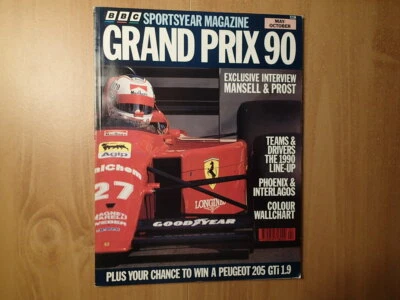 BBC SPORTSYEAR-Grand Prix '90-NIGEL MANSELL & ALAIN PROST-Divers/Teams/Circuits - Image 1 of 3