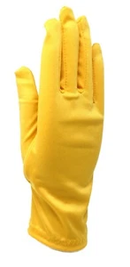 Wrist Length Dress Gloves White Black 7 Colors Dress Up Church Formal - Hey Viv - Picture 1 of 14