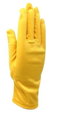 Guantes de vestir hasta la muñeca blancos negros 7 colores para vestir formales de iglesia - Hey Viv Foto 1 de 3