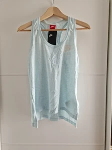 Original Nike Top Hellblau Größe S Racerback Neu - Bild 1 von 11