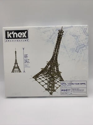 KNEX Architecture Eiffel Tower Design #003 Building Set with 1462 Pieces! - Image 1 of 2