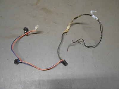 1990 90 Buick Riviera RH Door Panel Woodgrain Trim Bezel Light Wiring Harness Foto 1 de 4
