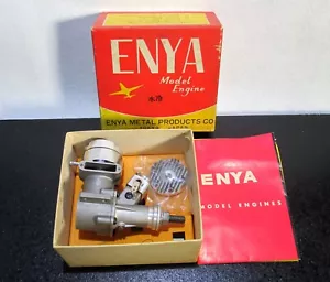 ENYA 35-Ⅲ T.V. MARINE vintage 2 stroke glow engine for R/C boat f/s - Picture 1 of 24
