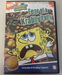Spongebob Squarepants Fear Of A Krabby Patty DVD 2005 Nickelodeon - Foto 1 di 5
