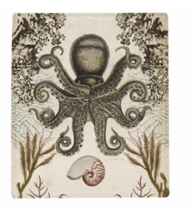 Manta de Tapiz SAOCTP Pulpo Anticuario 50X60 EE. UU. Naomi McCavitt - Imagen 1 de 1