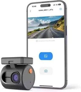 Winzige Dashcam, KAWA 1296P QHD Mini Dashcam Auto - WDR/3D DNR Mit Super Nachtsi - Bild 1 von 7